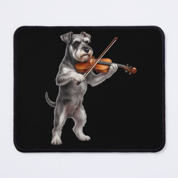 Item preview, Miniature Schnauzer Playing Viloin Player Violinist Dog Lover designed and sold by TerryConnells.