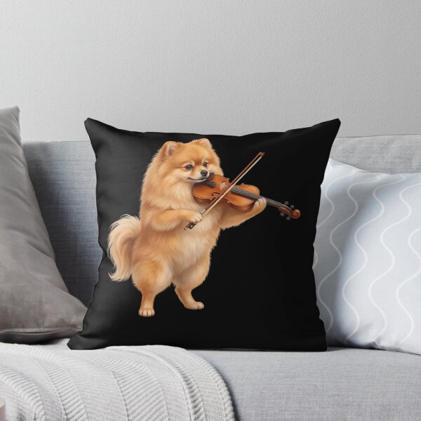 Item preview, Pomeranian Playing Viloin Player Violinist Dog Lover designed and sold by TerryConnells.