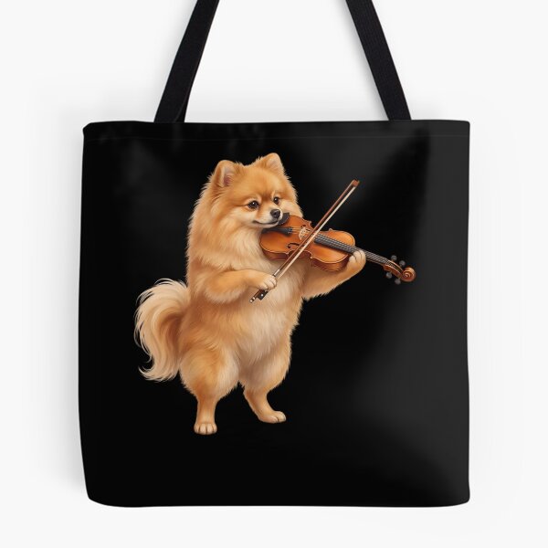 Item preview, Pomeranian Playing Viloin Player Violinist Dog Lover designed and sold by TerryConnells.
