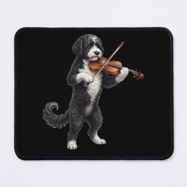 Item preview, Portuguese Water Dog Playing Viloin Player Violinist Dog Lover designed and sold by TerryConnells.