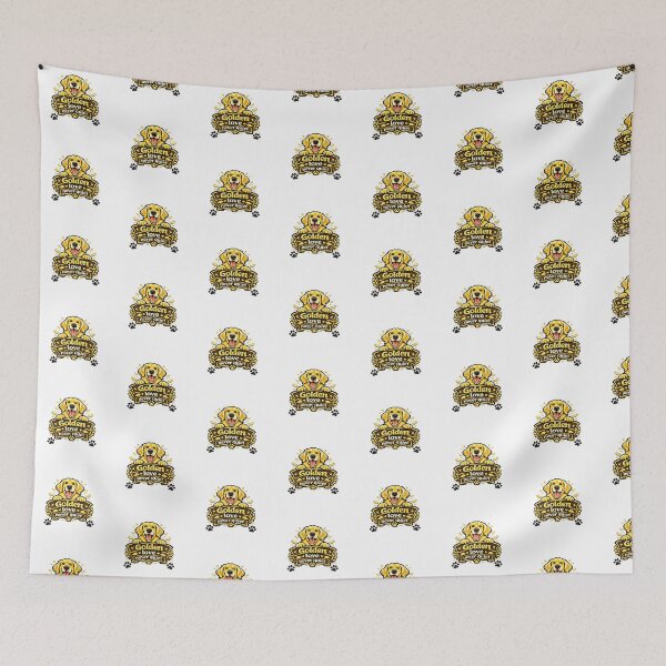 Item preview, Golden Love Never Quiet Golden Retriever Gift designed and sold by WildVista.