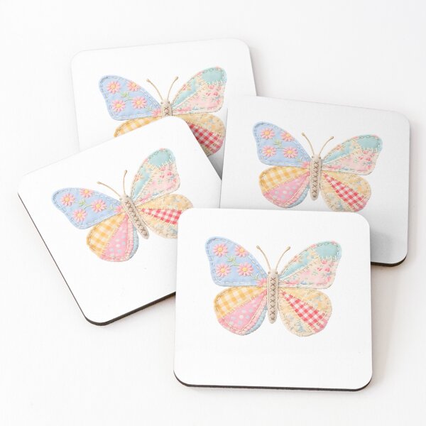 Artikelvorschau, Schmetterling aus Patchwork-Imitat entworfen und verkauft von Szekeresrenato.