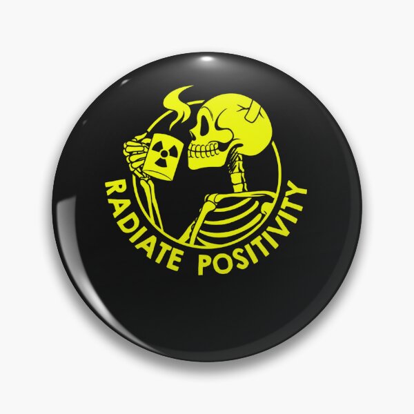Item preview, Radiate Positivity Funny Skeletonl by Tobe Fonseca designed and sold by AtinDesign.