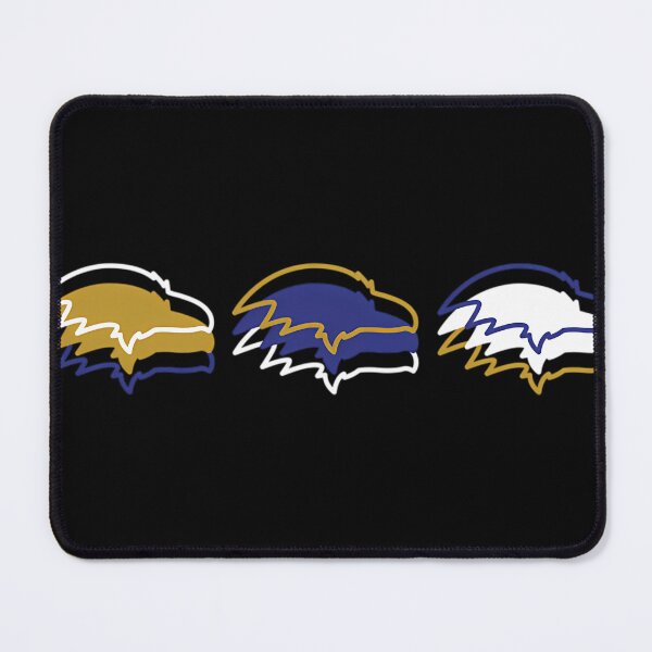 Item preview, Baltimore Ravens Pattern Black Background designed and sold by WLstill.