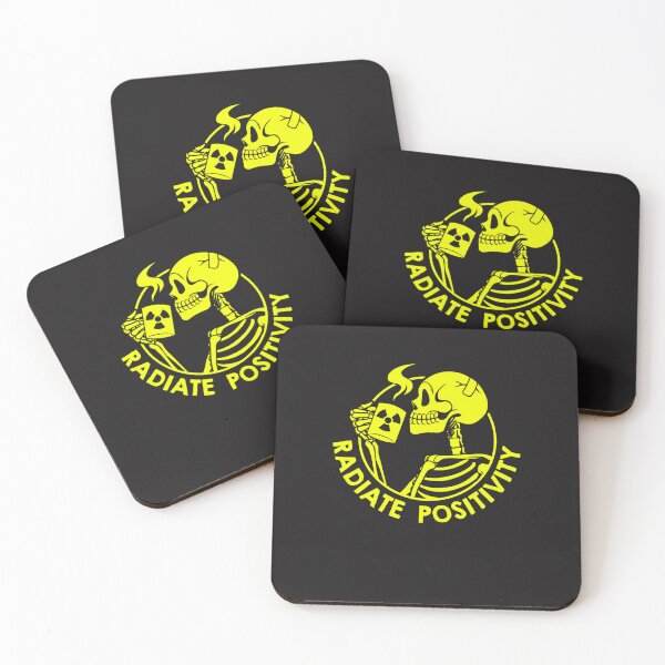 Item preview, Radiate Positivity Funny Skeletonl by Tobe Fonseca designed and sold by AtinDesign.