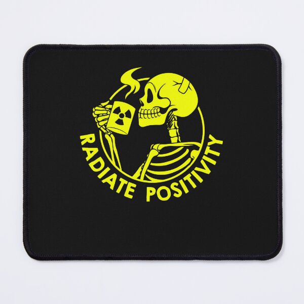 Item preview, Radiate Positivity Funny Skeletonl by Tobe Fonseca designed and sold by AtinDesign.