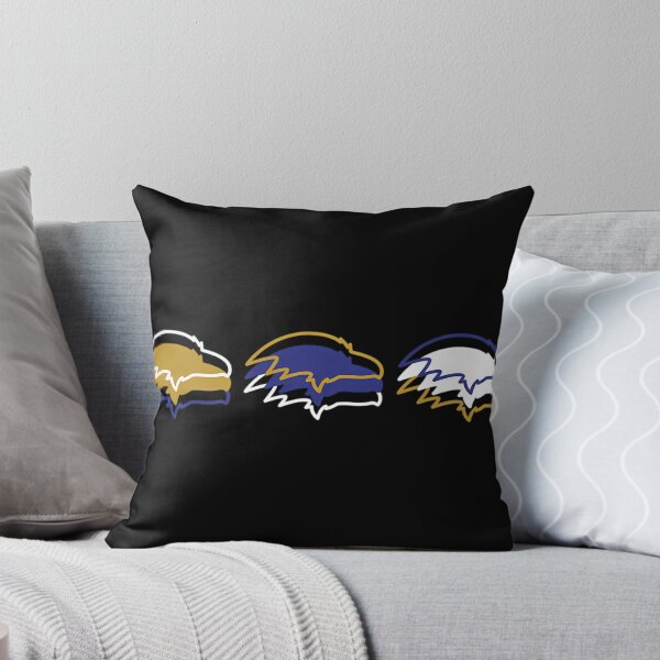 Item preview, Baltimore Ravens Pattern Black Background designed and sold by WLstill.