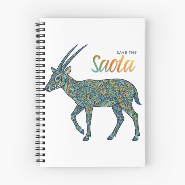 Item preview, Save the Saola – Rare Asian Unicorn Wildlife Conservation Design designed and sold by ArcticFoxStudio.