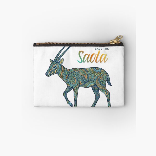 Item preview, Save the Saola – Rare Asian Unicorn Wildlife Conservation Design designed and sold by ArcticFoxStudio.