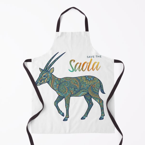 Item preview, Save the Saola – Rare Asian Unicorn Wildlife Conservation Design designed and sold by ArcticFoxStudio.