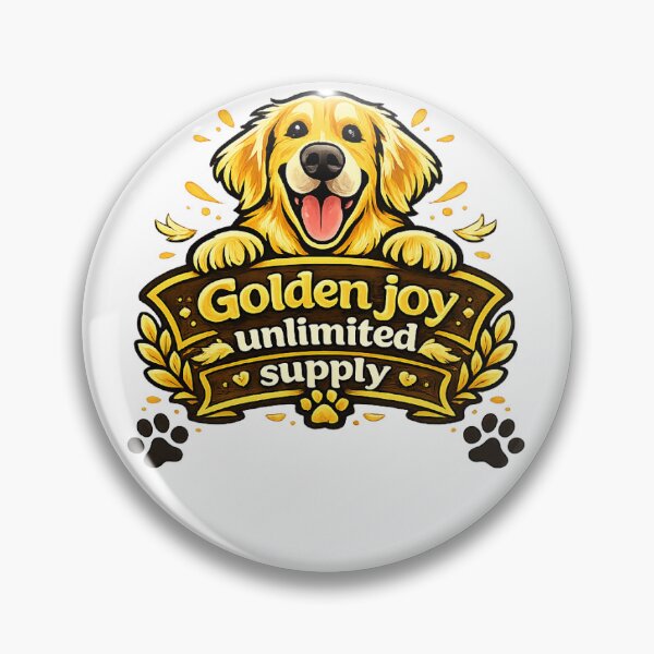Item preview, Golden Joy Unlimited Supply Golden Retriever Gift designed and sold by WildVista.