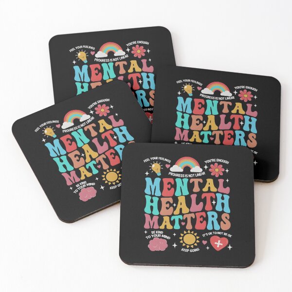 Item preview, Vibrant Rainbow Mental Health Matters designed and sold by Szekeresrenato.