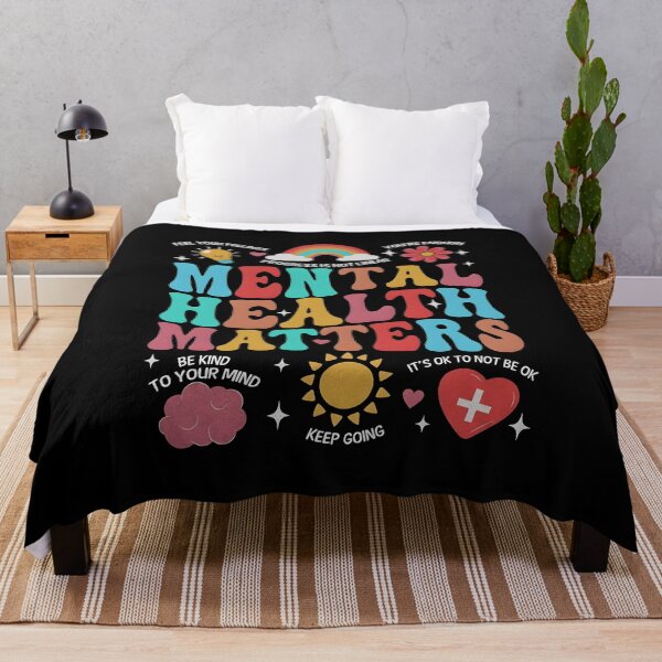 Item preview, Vibrant Rainbow Mental Health Matters designed and sold by Szekeresrenato.