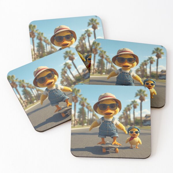 Item preview, Skateboard Duck  – Funny Summer Street Adventure designed and sold by Mitaudesign.