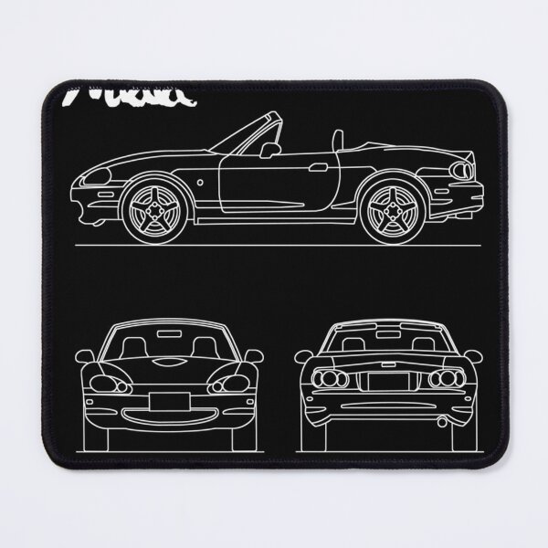 Item preview, Blueprint Of The Mx-5 Miata designed and sold by LiveItNow.