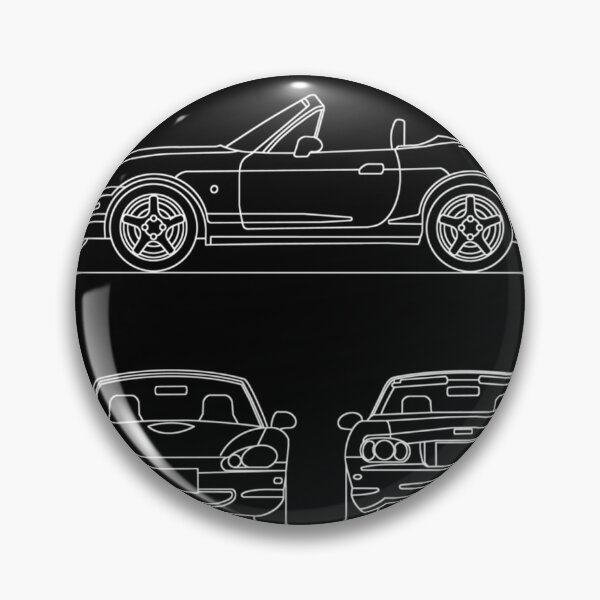 Item preview, Blueprint Of The Mx-5 Miata designed and sold by LiveItNow.