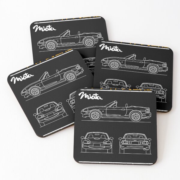 Item preview, Blueprint Of The Mx-5 Miata designed and sold by LiveItNow.