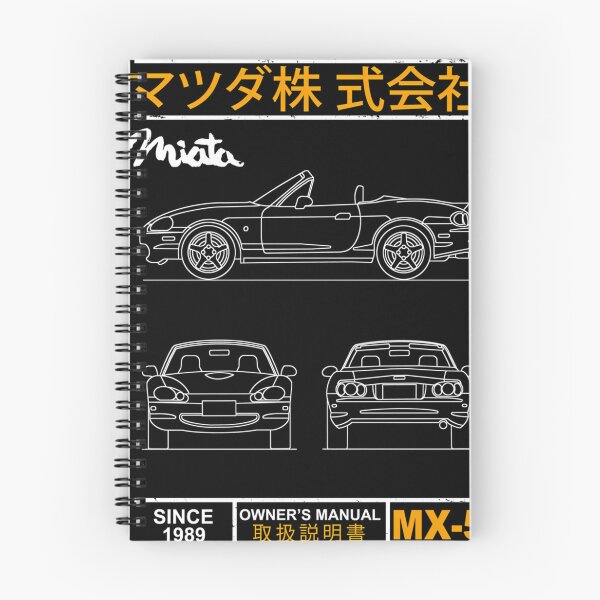 Item preview, Blueprint Of The Mx-5 Miata designed and sold by LiveItNow.