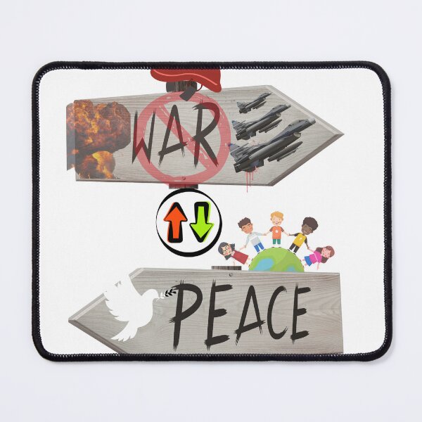 Item preview,  World Peace vs Global War Concept designed and sold by goodFather4ever.