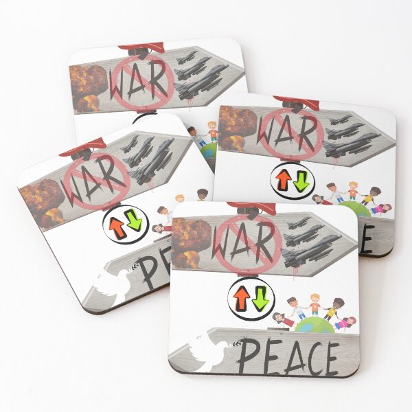 Item preview,  World Peace vs Global War Concept designed and sold by goodFather4ever.