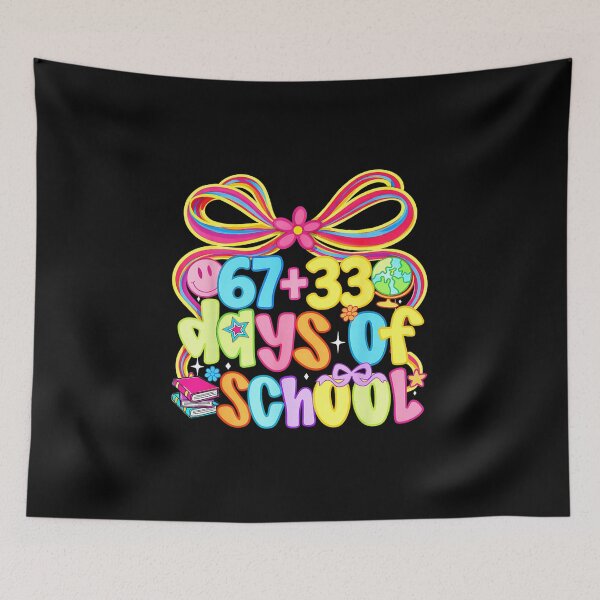 Item preview, 67 + 33 Days Of School Colorful 100th Day Math Celebration  designed and sold by gladysenglish.