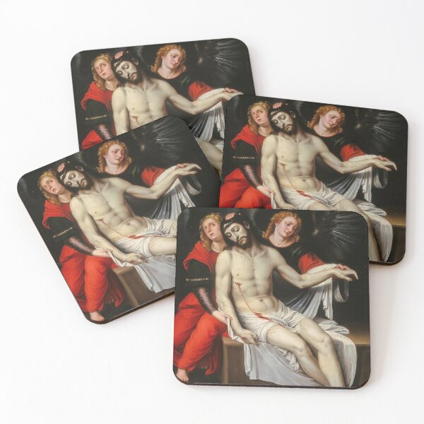Item preview, The Dead Christ Supported by Angels Francisco Ribalta designed and sold by TheSoulOfArt.