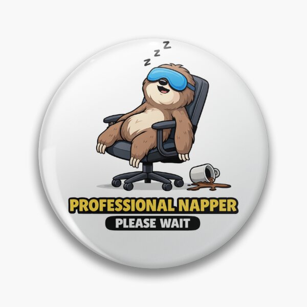 Item preview, Professional Napper Funny Sloth designed and sold by the-dovlat.