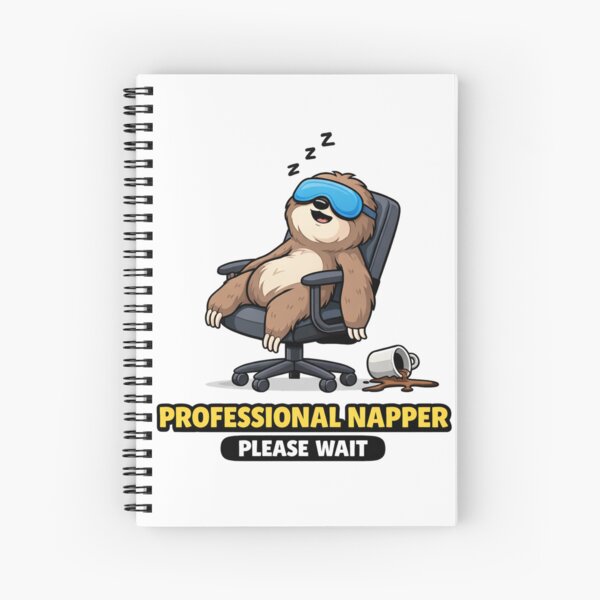 Item preview, Professional Napper Funny Sloth designed and sold by the-dovlat.