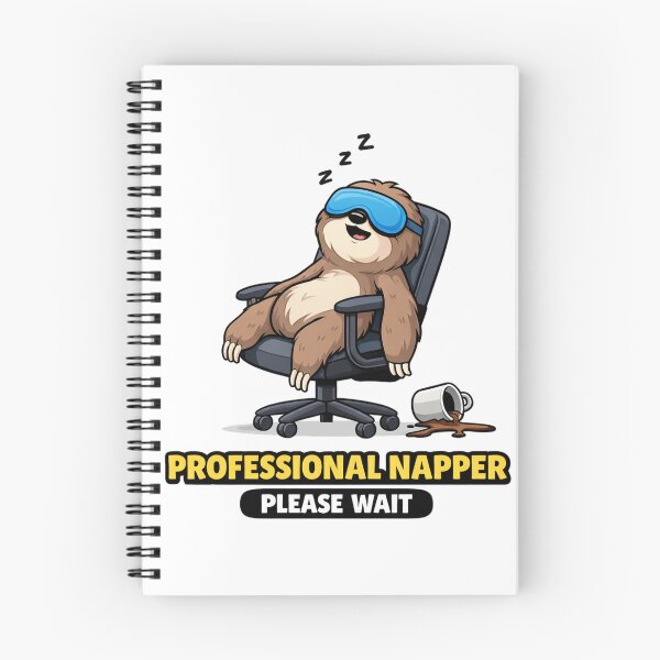 Item preview, Professional Napper Funny Sloth designed and sold by the-dovlat.