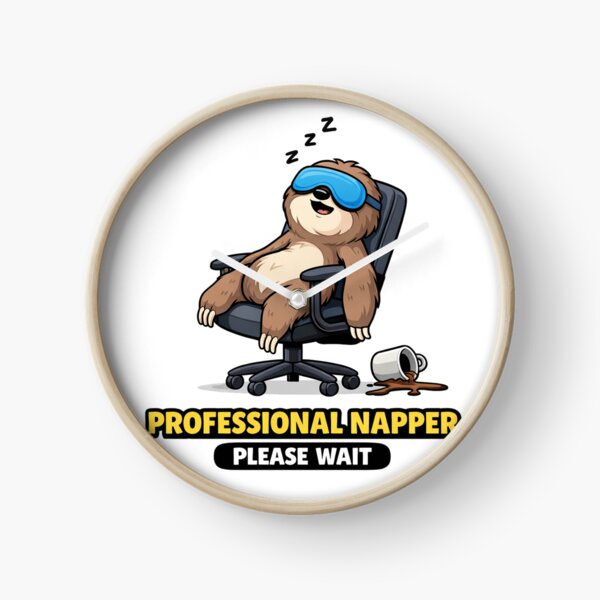 Item preview, Professional Napper Funny Sloth designed and sold by the-dovlat.