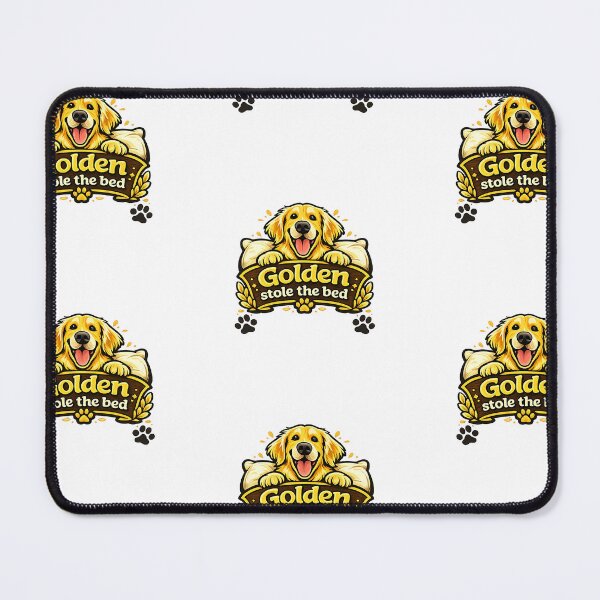 Item preview, Golden Stole the Bed Golden Retriever Gift designed and sold by WildVista.