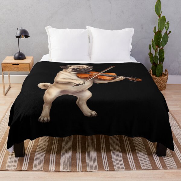Item preview, Pug Playing Viloin Player Violinist Dog Lover designed and sold by TerryConnells.