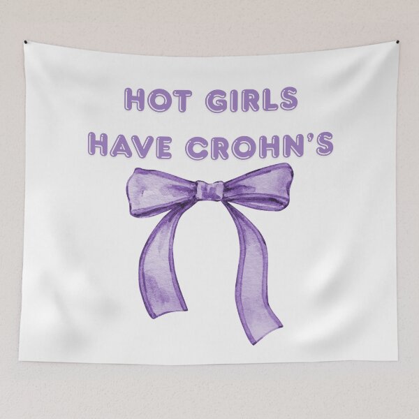 Item preview, Hot Girls Have Crohn's designed and sold by Designbynorase.