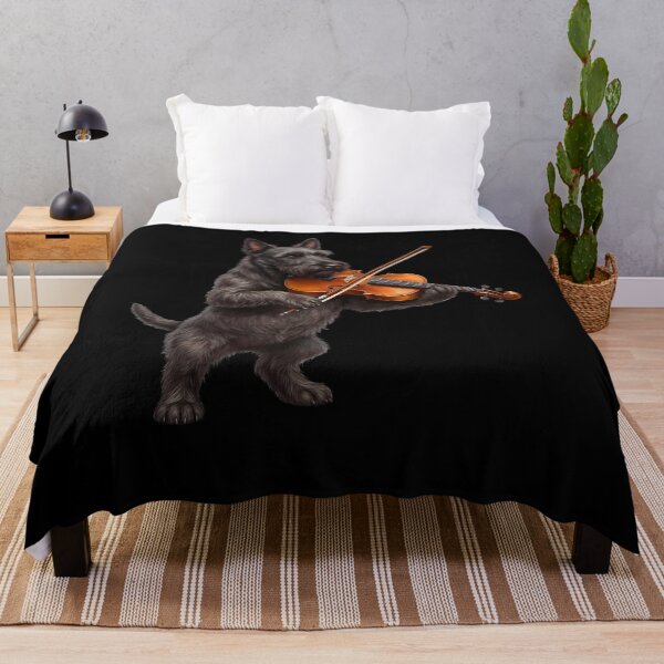Item preview, Scottish Terrier Playing Viloin Player Violinist Dog Lover designed and sold by TerryConnells.