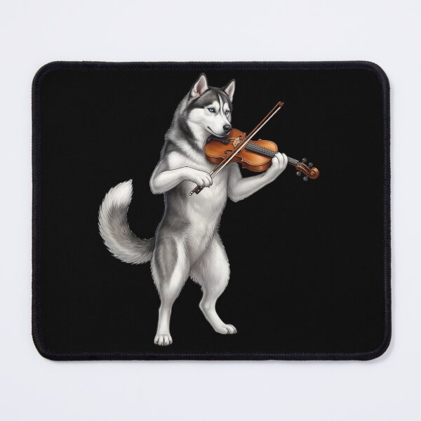 Item preview, Siberian Husky Playing Viloin Player Violinist Dog Lover designed and sold by TerryConnells.