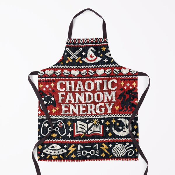 Item preview, Chaotic Fandom Energy Nerd Hobby Knitting Pattern designed and sold by Mauswohn.