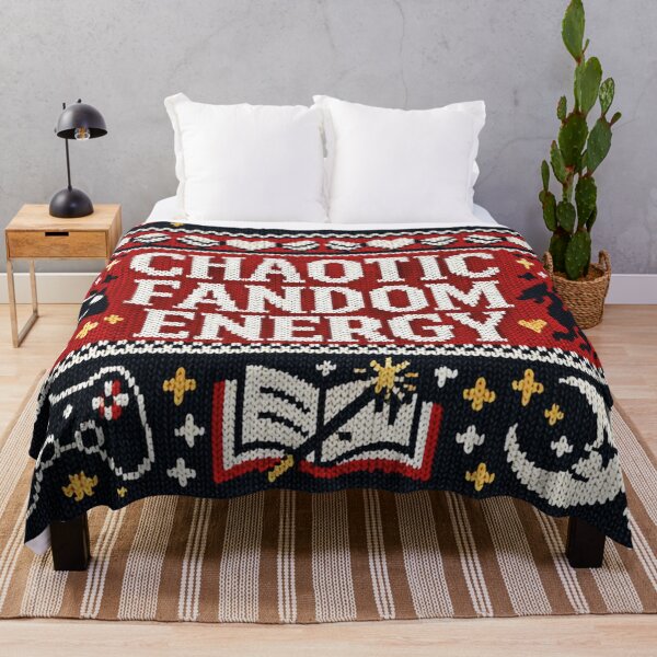 Item preview, Chaotic Fandom Energy Nerd Hobby Knitting Pattern designed and sold by Mauswohn.