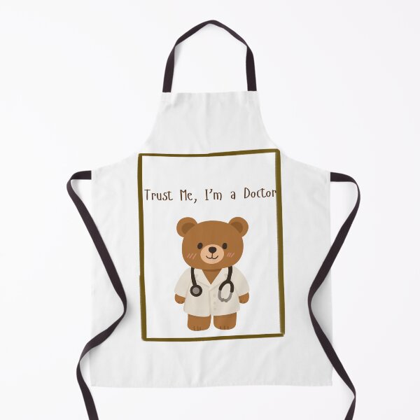 Artikelvorschau, Vertrau mir, ich bin Arzt – Niedliches Teddybär-Arzt-Design mit medizinischem Humor entworfen und verkauft von SanSaraa.