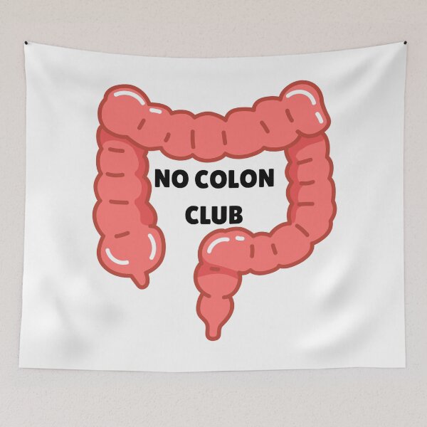 Item preview, No Colon Club IBD Awareness designed and sold by Designbynorase.