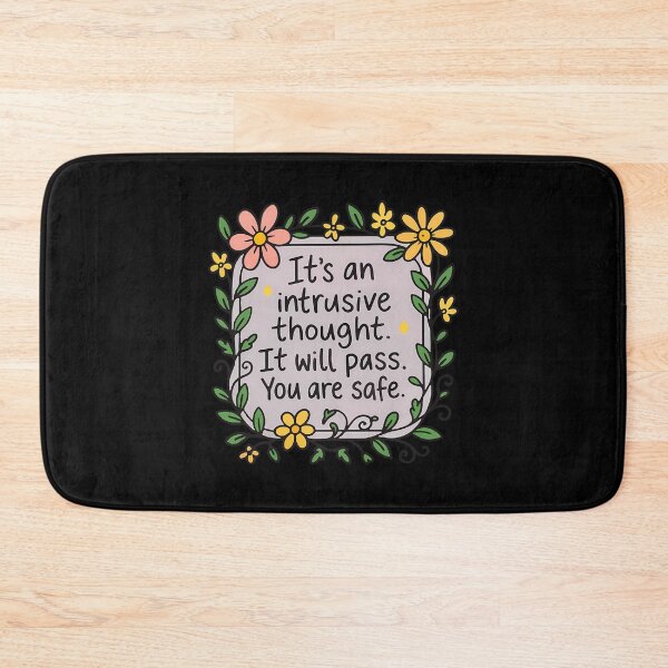 Item preview, Intrusive Thought Will Pass Floral designed and sold by ebvpidzsnt52.