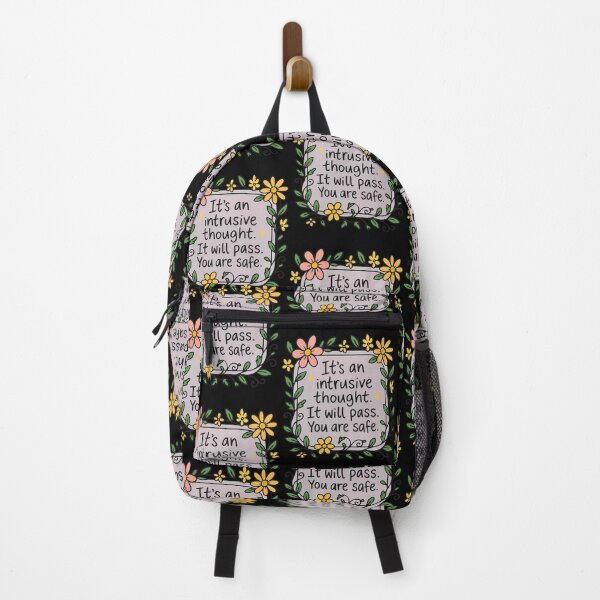 Item preview, Intrusive Thought Will Pass Floral designed and sold by ebvpidzsnt52.