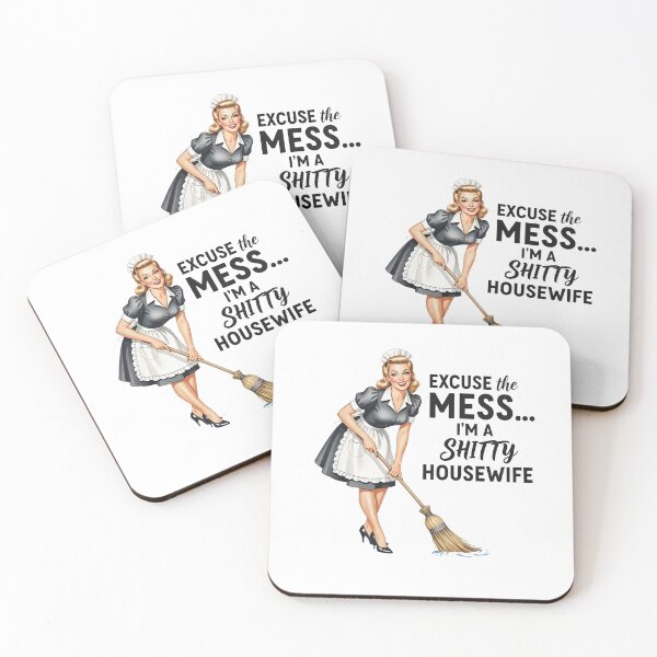 Item preview, Retro Housewife Humor designed and sold by Szekeresrenato.