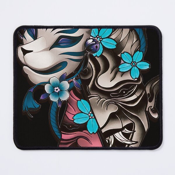Item preview, Traditional Japanese Kitsune and Hannya Mask Design Vol.3 designed and sold by Bspaces.