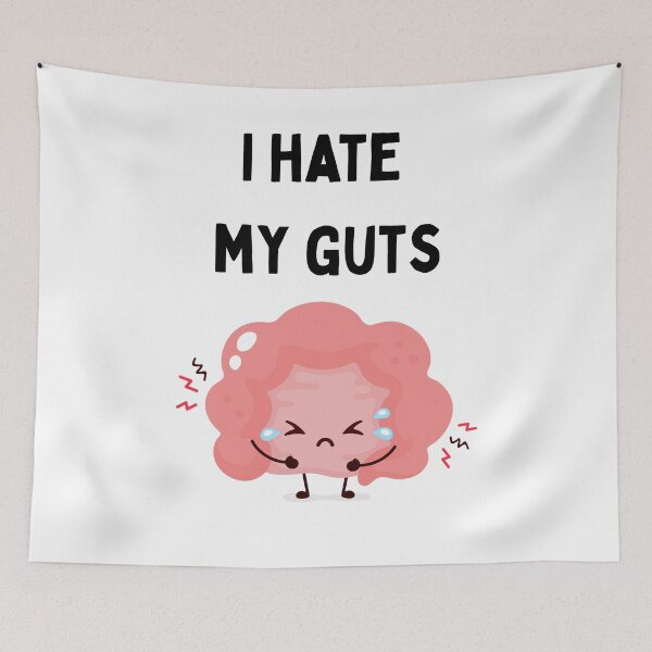 Item preview, I Hate My Guts designed and sold by Designbynorase.