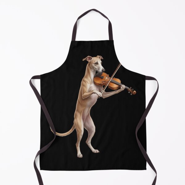 Artikelvorschau, Whippet spielt Geige, Geiger, Hundeliebhaber entworfen und verkauft von TerryConnells.