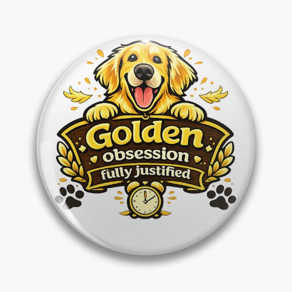 Item preview, Golden Obsession Fully Justified Golden Retriever Gift designed and sold by WildVista.