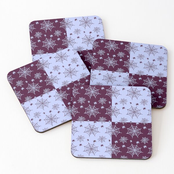 Item preview, Amethyst and lavender interchange web pattern designed and sold by serenebookworm.