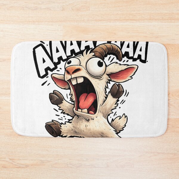 Item preview, Screaming Goat AAAAA – Funny Chaos Meme Sticker designed and sold by EOVM.