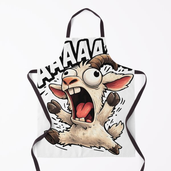 Item preview, Screaming Goat AAAAA – Funny Chaos Meme Sticker designed and sold by EOVM.