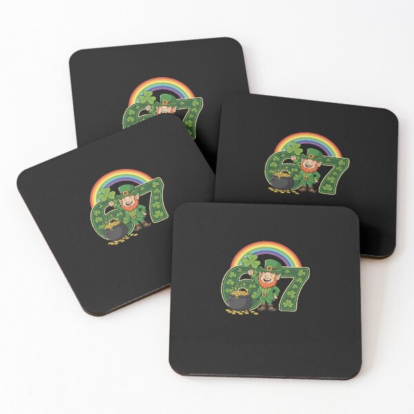 Item preview, 67 Bruh St Patricks Day Six Seven Shamrock 6 7 Irish Meme  designed and sold by Intomindfood.